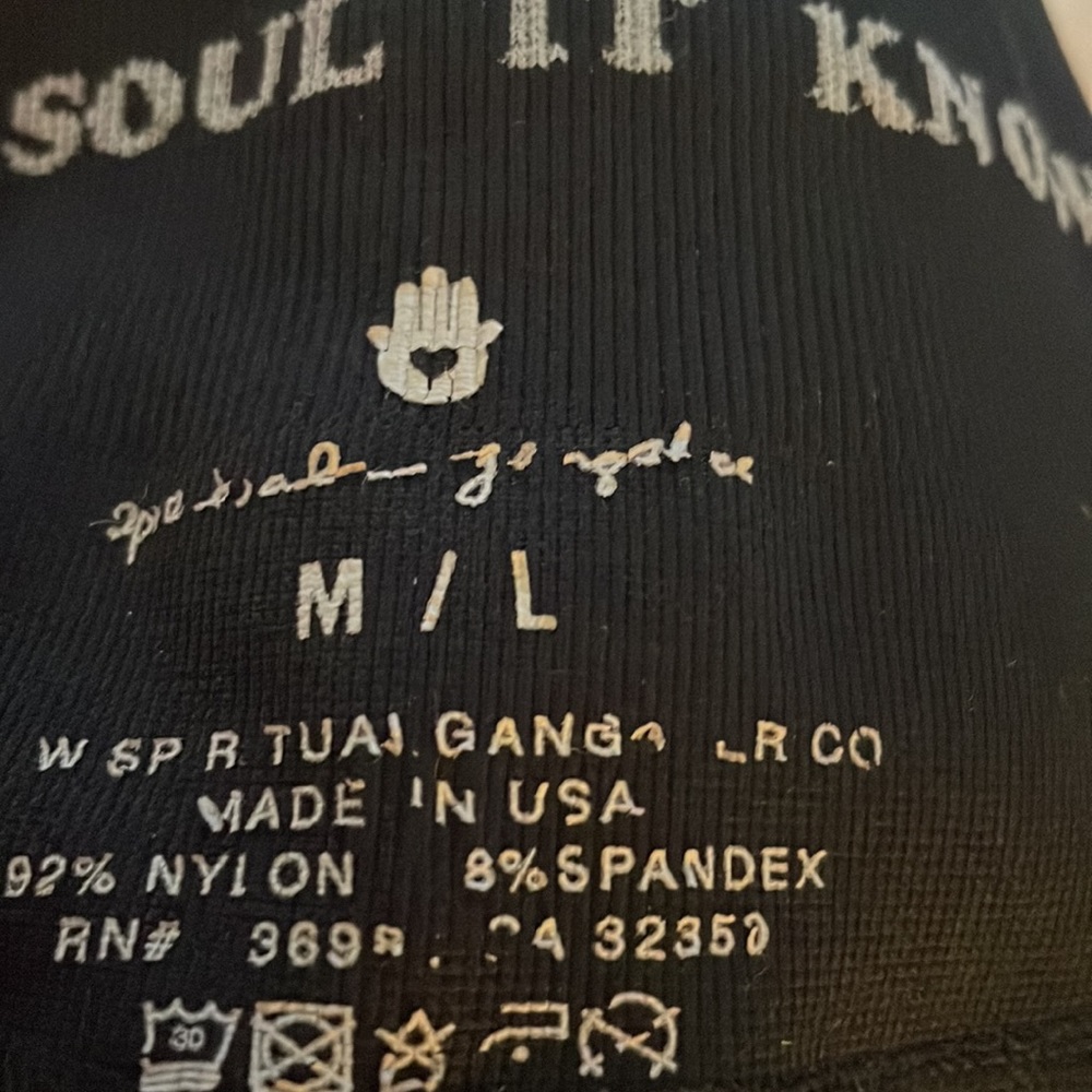 Spiritual Gangster leggings M/L - Picture 5 of 14